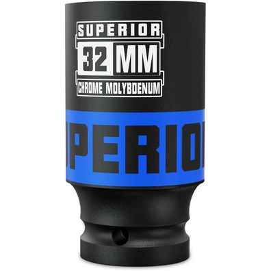 KIRXST Tiefkraft Schlagnuss 1/2 Zoll, 32mm - Für Reifenwechsel & Reparaturen