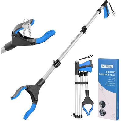 Yaungel 91cm Greifzange für Senioren, faltbarer Greifer mit Magnet, 360°