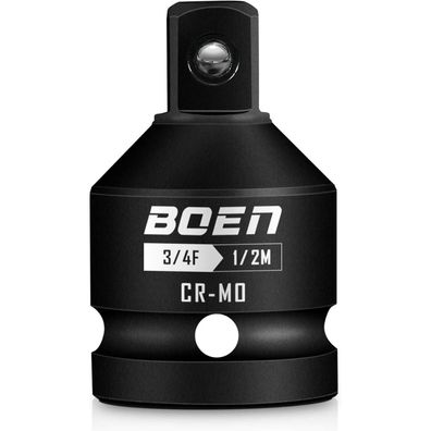 Mr. wintek Adapter 3/4" auf 1/2" Schlagadapter, Chrom Molybdän Stahl