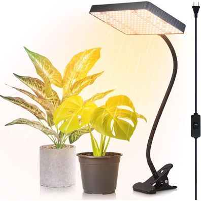 FRGROW Pflanzenlampe LED Vollspektrum 200W, Grow Lampe 208 LEDs, Wachstumslampe