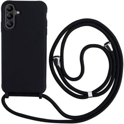 Keteen Handyhülle mit Band für Samsung Galaxy A17 4G/5G, Silikon Cover zum