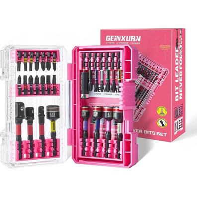 Geinxurn 29-tlg. Bit Set mit Farbcodierung, S2-Stahl, magnetisch, inkl. Zubehör