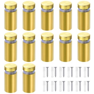 Faankiton Abstandsschrauben Edelstahl 16x30mm, 16 Stück für Schilder und Glas