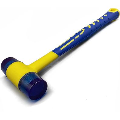 Kaihaowin Gummihammer 30mm Klein - Schonhammer, Rückschlagfrei, Rutschfester