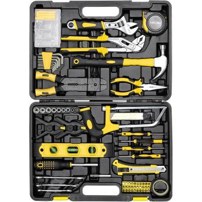 Tlgreen 218-teiliges Werkzeugkoffer Set - Ideal für Haushalt, DIY, Autos