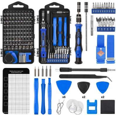 VMAN 145-in-1 Feinmechaniker Werkzeugset: Schraubendreher für Handy, PC