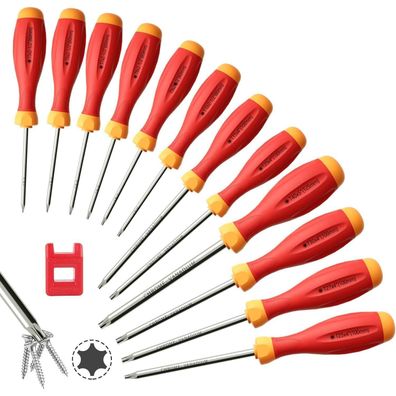XOOL Magnetisches Torx-Schraubendreher-Set, 12-in-1 (T5-T40) - CRV-Stahl