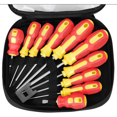 Kaheign 11-teiliges Schraubendreher Set mit magnetischer Spitze und