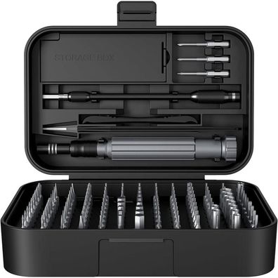 SOONAN 150-in-1 Schraubendreher-Set, tragbar mit 140 magnetischen Bits für