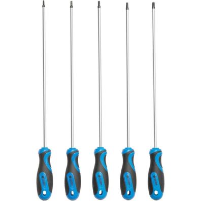 Rotation Extra langes Torx-Schraubendreher-Set, 5-teilig, 300mm Klinge, T15-T30