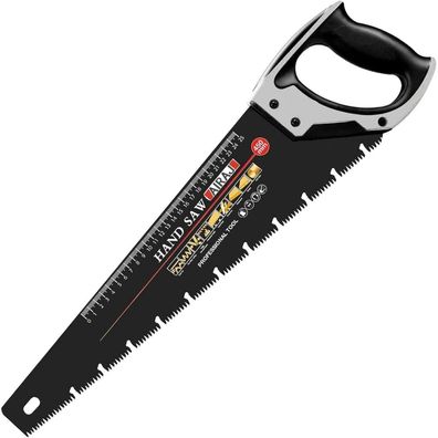 AIRAJ 450mm Fuchsschwanz Handsäge mit Lineal und Präzisionszähnen