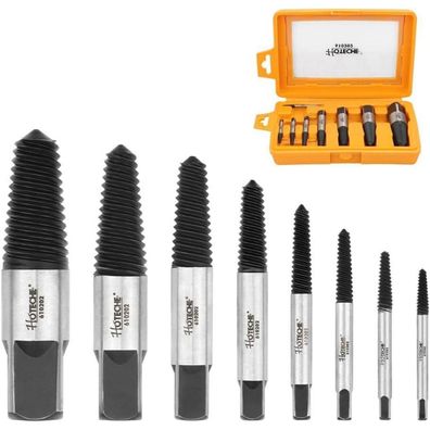 Hoteche 8-teiliges Schraubenausdreher-Set für beschädigte Schrauben