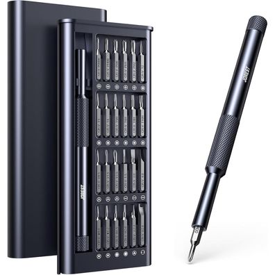 JOREST 25-in-1 Feinmechaniker Schraubendreher Set - Tragbares Mini Werkzeug für