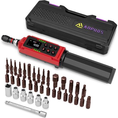 ANPUDS Digitaler Drehmomentschraubendreher 1/4", 0.15-10NM, ±1% Genauigkeit