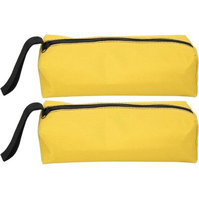 Buachois Werkzeugtasche Tragbar 25x8.5x7cm, 2 Stück, Gelb