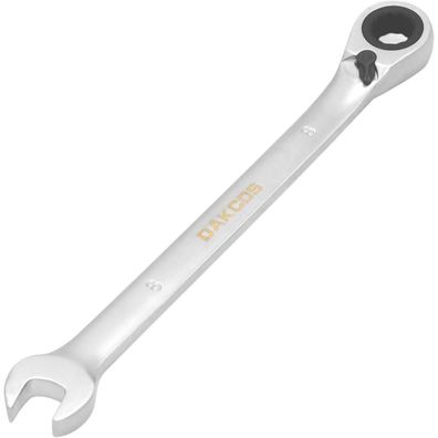 DAKCOS Kombi-Ratschenschlüssel 8mm Umschaltbar, Metrischer