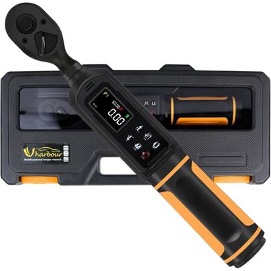 Uharbour Digitaler Drehmomentschlüssel 3/8 Zoll, 0,9-60 Nm, Präzise Messung mit