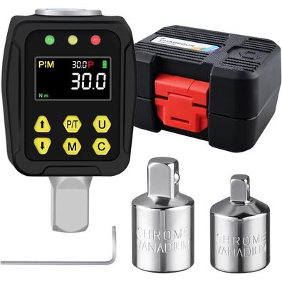 Uharbour Digitaler Drehmomentadapter 1/2 Zoll 1.5-30 Nm, Drehmomentschlüssel