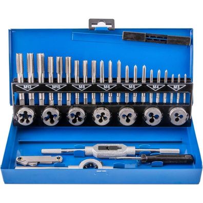 Gunpla Gewindeschneider Set Profi 32-tlg. Metrisch M3-M12, für Innen- und