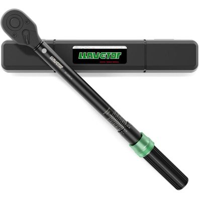 Llavetor 1/2" Drehmomentschlüssel 20-220Nm mit 72 Zähnen Umschaltknarre, ±3