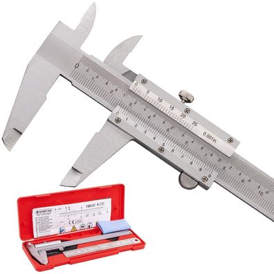 Spurtar Messschieber 150mm (6 Zoll) Analog - Präzise Messungen für Haushalt