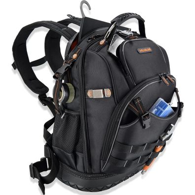 Welkinland 77 Taschen Werkzeug-Rucksack für Herren, HVAC, Elektriker, Bau