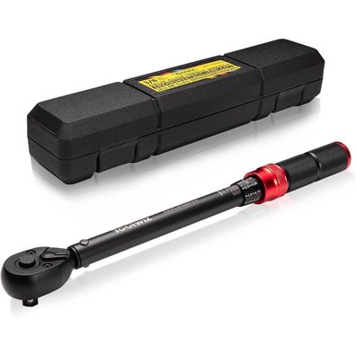Toolwiz Drehmomentschlüssel 3/8 Zoll, 6.8-61 Nm, ±3% Genauigkeit, 72 Zähne