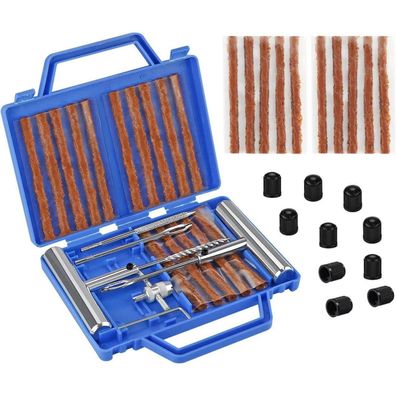 VonLux Reifen Reparatur Set 42tlg - Pannenset für PKW, Motorrad, LKW, Traktor