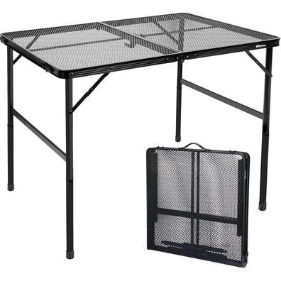 Eaststorm Campingtisch Klappbar 120x60cm, Gartentisch, Grilltisch mit