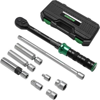Llavetor 9-teiliges Zündkerzen-Drehmomentschlüssel-Set, 3/8 Zoll, 60 Nm, mit