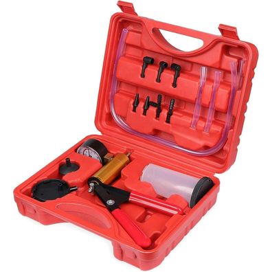 WiMas Vakuumpumpe und Bremsentlüftungssatz mit Vakuummeter