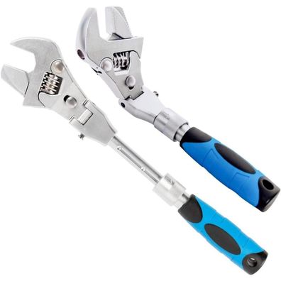 Jtzxjjx Flexhead Verstellbarer Schraubenschlüssel, 10 Zoll, Multifunktional