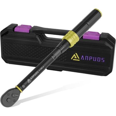ANPUDS Drehmomentschlüssel 1/4 Zoll, 3-25 NM, Fahrrad/Motorrad, ±3% Genauigkeit