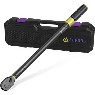 ANPUDS Drehmomentschlüssel 1/2 Zoll, 50-350 Nm, ±3% Genauigkeit, 72 Zähne