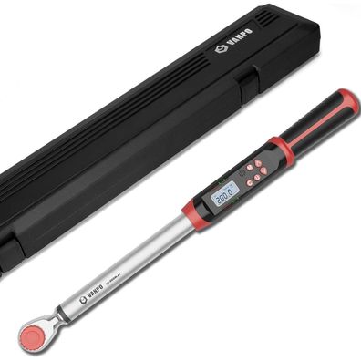 VANPO Digitaler Drehmomentschlüssel 10-200NM, 1/2 Zoll, hohe Genauigkeit