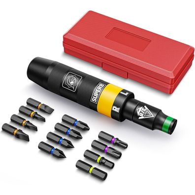 Aurlloct Handschlagschrauber 3/8 Zoll 13-tlg Set | Schraubenlöser für