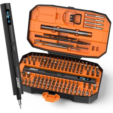 JOREST 155in1 Mini Elektrischer Schraubendreher Set - Akkuschrauber
