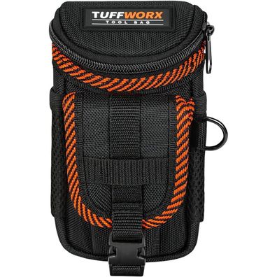 Tuffworx Werkzeugtasche mit Gürtelclip - Robuste Nylon-Konstruktion