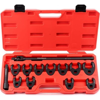 Bingcobber 13-teiliger Hahnenfußschlüssel Satz, 1/2" Antrieb, 20-32mm, mit