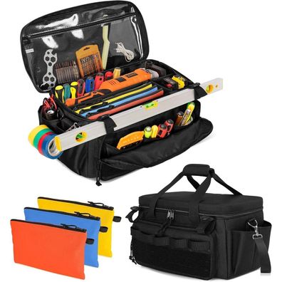 Rexmica Werkzeugtasche für Handwerker und Elektriker - Multifunktionale