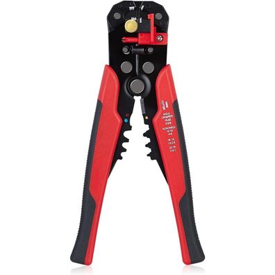 Jtzxjjx 5 in 1 Automatische Abisolierzange, Drahtschneider, Crimper für 10-24
