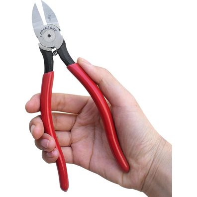 Tooleague 17.8 cm C-RV Drahtbündigschneider, ultra scharfe Zange für Handwerk