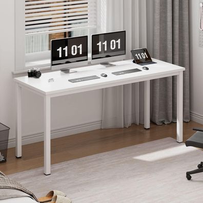SogesHome Computertisch Schreibtisch 120x60x75 cm PC Tisch Büro Workstation