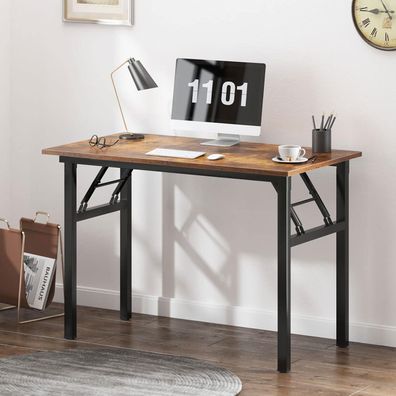 SogesHome Klapptisch Computertisch 100x60x75 cm, PC Tisch Schreibtisch für Home