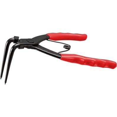 Toolwiz 90° Gebogene Sprengringzange 170mm mit 50mm Spitzen für Motorräder