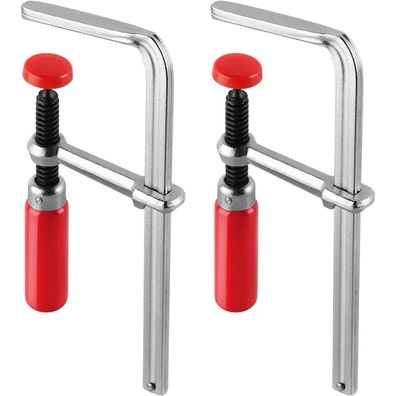 Maxpower Professionelle Schraubzwingen 160mm x 60mm, 2 Stück