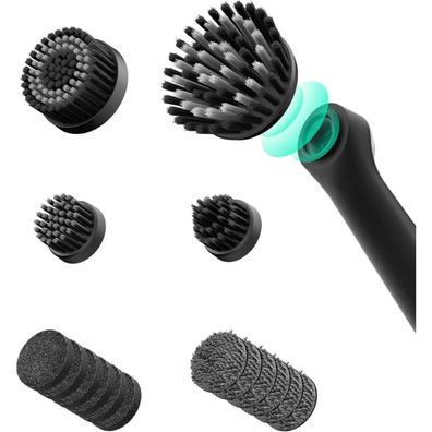 HOTO 16-teiliges Ersatzbürstenkopf Set für Wand Fugenbürste