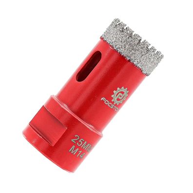 Focstol Diamant Fliesenbohrer 25mm M14 - Lochsäge für harte Fliesen und Stein