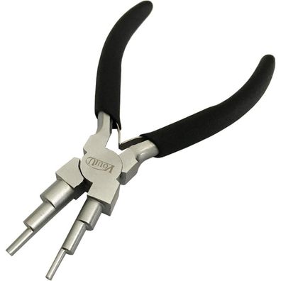 VOUIU 14,7 cm Bail Making Zange mit 6 Stufen für Schmuck und Bastelarbeiten