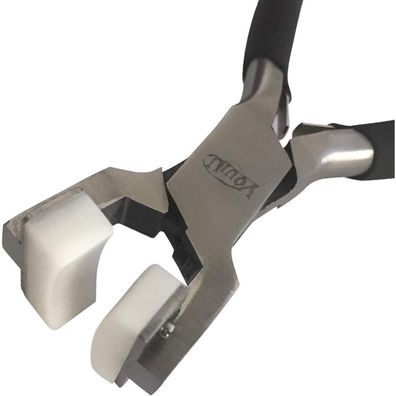 VOUIU Armbandbiegezange 6 Zoll aus Edelstahl mit Nylonbacken für